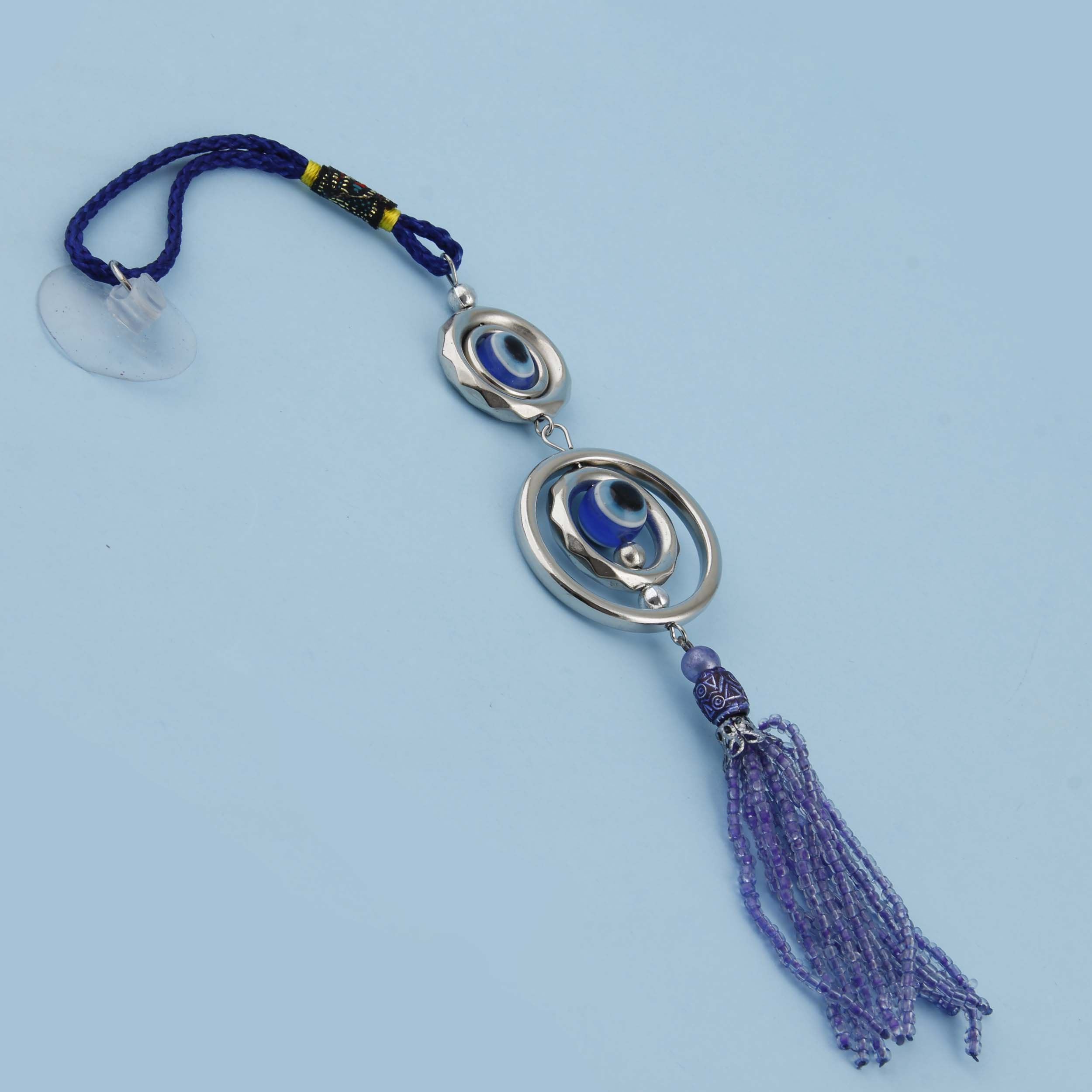 Evil Eye Car Rear-view Mirror Hanging Ornament Model Ring