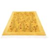 Genuine Persian Gabbeh Wool Rug Handwoven in Fars Floral Yellow
