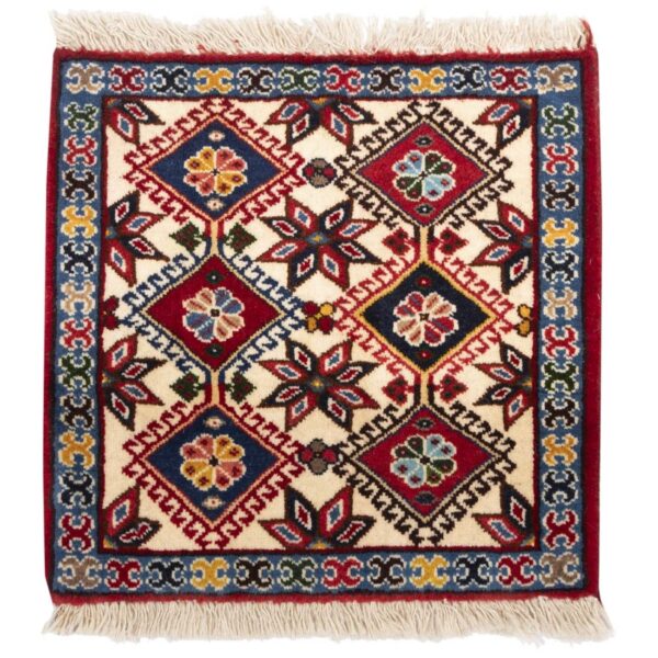 Genuine Genuine Persian Gabbeh Wool Rug Handwoven in Chaharmahal & Bakhtiari