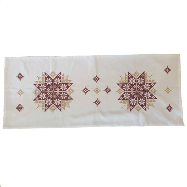 Hand Embroidered Table Runner Model Jana