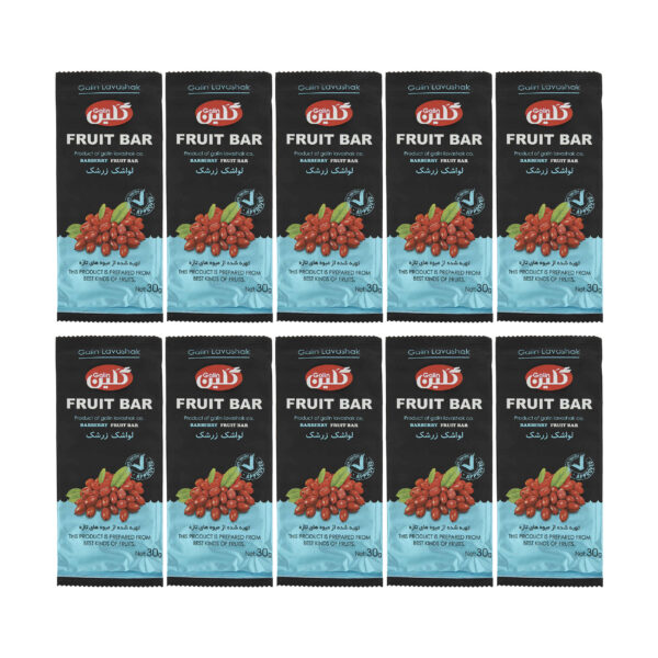 Galin Barberry Traditional Persian Sour Fruit Leather, 30g (20 Pieces)