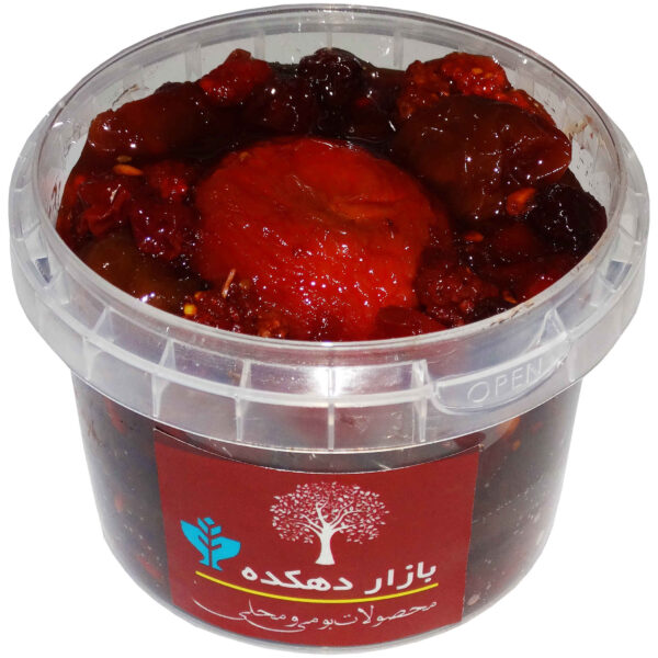 Persian Mixed Sour Fruit Torshak in Syrup – Tangy Spread Snack, 700g