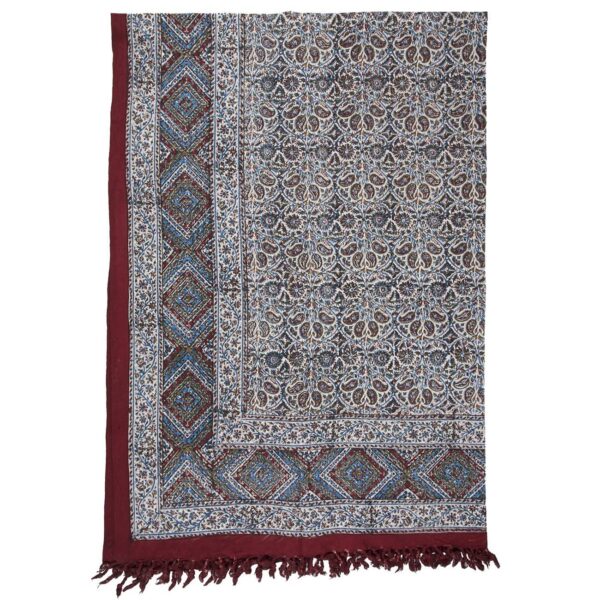Iranian Tablecloth: Isfahan's Traditional Kalamkari Block Print Abtin