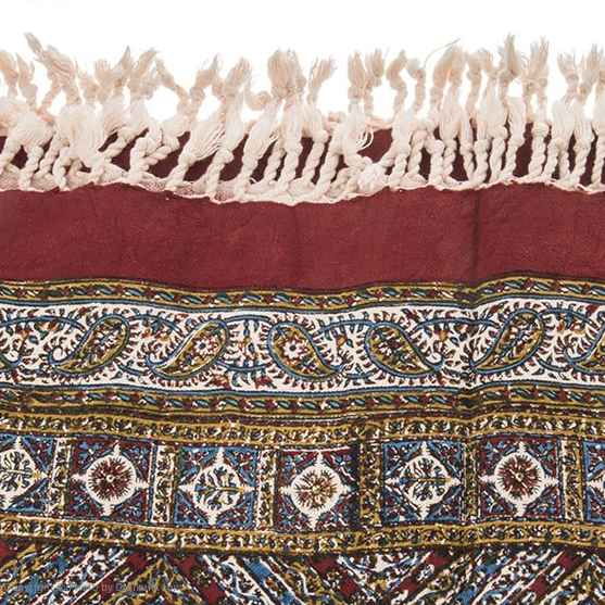 Iranian Tablecloth: Isfahan’s Traditional Kalamkari Block Print Binesh