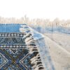 Iranian Tablecloth: Isfahan's Traditional Kalamkari Block Print Bluesky