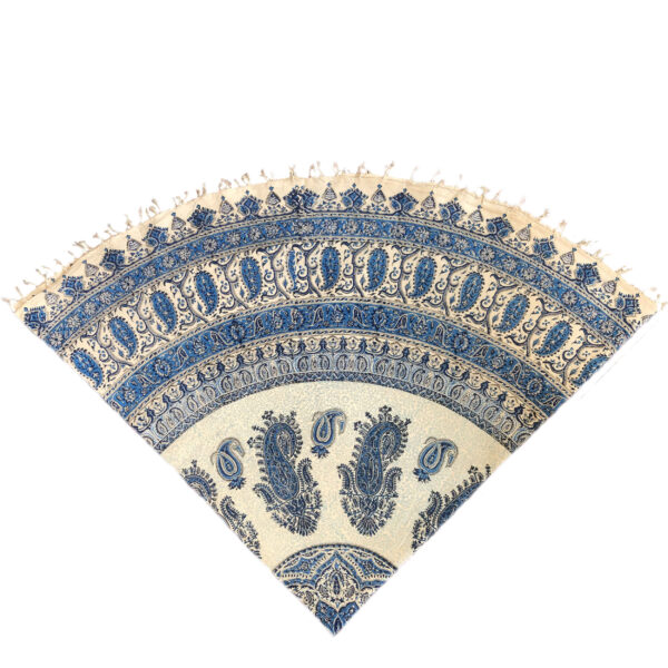 Iranian Tablecloth: Isfahan's Traditional Kalamkari Block Print Ghajar