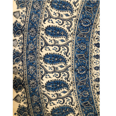 Iranian Tablecloth: Isfahan’s Traditional Kalamkari Block Print Ghajar