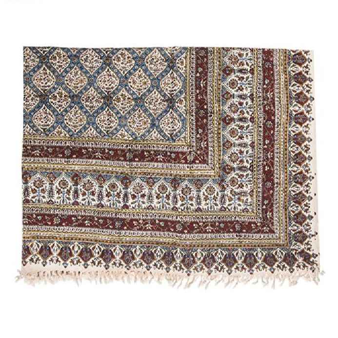 Iranian Tablecloth: Isfahan’s Traditional Kalamkari Block Print Mania