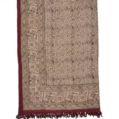 Iranian Tablecloth: Isfahan’s Traditional Kalamkari Block Print Momtazi