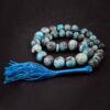 Persian Neyshabur Turquoise Rosary: Prayer 33 Beads Handcrafted Tasbih