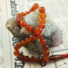 Islamic Agate Rosary Crafted with 33 Prayer Beads Tasbih Red