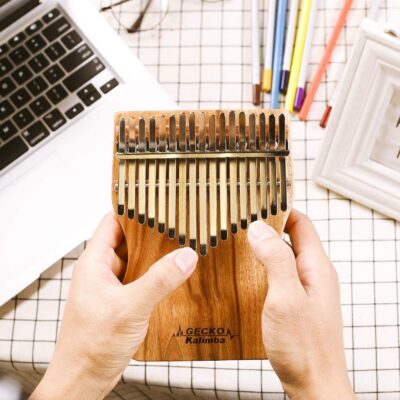 Gecko Kalimba 17-Key Thumb Piano Model K17Cap