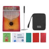 Gecko Kalimba 17-Key Thumb Piano Model MC-S