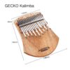 Gecko Kalimba 17-Key Thumb Piano Model Note 17