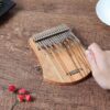 Gecko Kalimba 17-Key Thumb Piano Model Note 17
