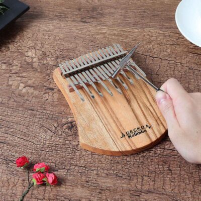 Gecko Kalimba 17-Key Thumb Piano Model Note 17