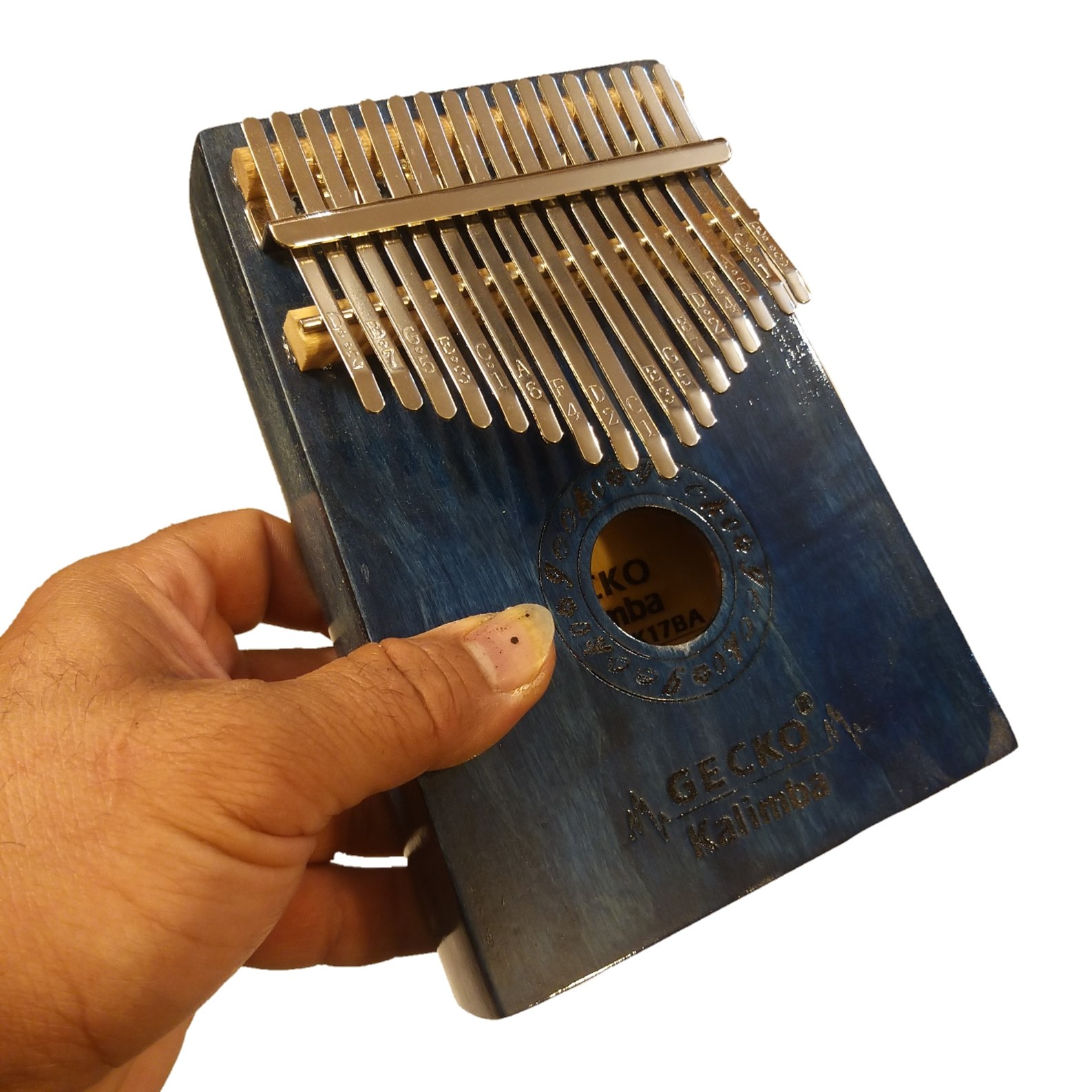 Gecko Kalimba 17-Key Thumb Piano Model PPL