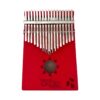 Gecko Kalimba 17-Key Thumb Piano Model Red