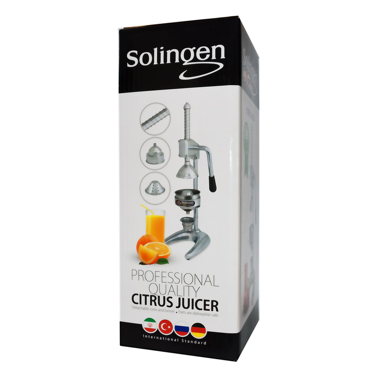 Manual Fruit Juicer & Orange Juice Squeezer – Aluminum