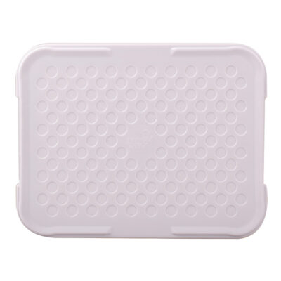 Melamine Serving Tray Lightweight & Durable Blue Floral Design