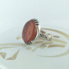 Islamic Agate Silver Ring for Men Elegance Ya Hussain