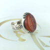 Islamic Agate Silver Ring for Men Elegance Ya Hussain