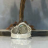 Persian Neyshabur Turquoise Silver Ring Handcrafted for Men