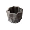 Mini Concrete Vase Handcrafted Matte Gray