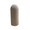 Minimalist Concrete Decorative Single Stem Vase Handcrafted Cylindrical Gray