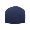 Navy Blue Turkish Kufi Taqiyah - Traditional Muslim Headwear Hat