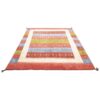 Persian Gabbeh Wool Rug Handwoven in Fars Animal Motifs Trees