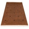 Original Genuine Persian Gabbeh Wool Rug Handwoven Brown