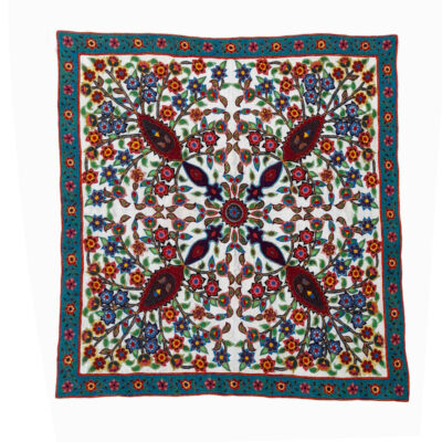 Pateh Kerman’s Elegance Handcrafted Tablecloth