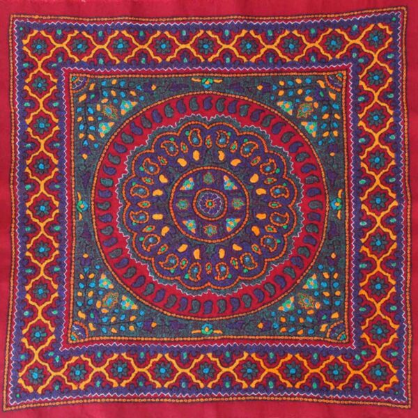 Pateh Kerman's Elegance Handcrafted Tablecloth Bazoobandi