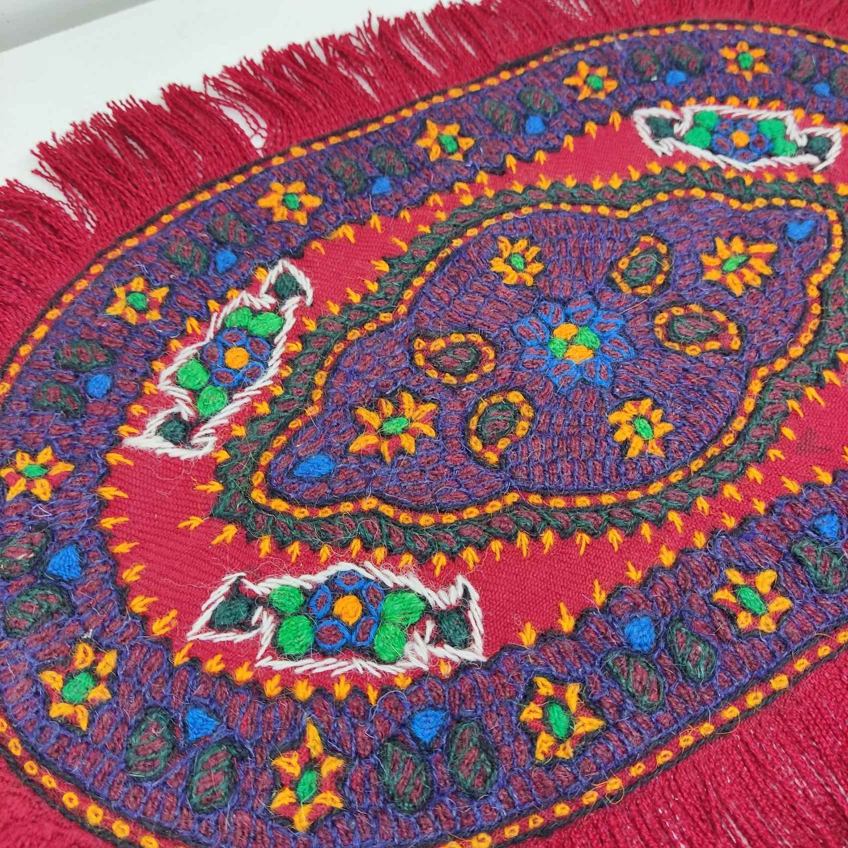 Pateh Kerman’s Elegance Handcrafted Tablecloth Tradition