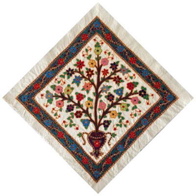 Pateh Kerman’s Elegance Handcrafted Tablecloth Tree of Life