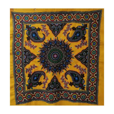 Pateh Kerman’s Elegance Tablecloth Yellow Paradise