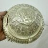 Persian Caviar Server with Brass Roll Top Handmade