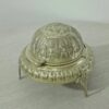 Persian Caviar Server with Brass Roll Top Handmade