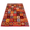 Persian Gabbeh Wool Rug Handwoven in Fars Butterfly & Flower