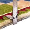 Persian Gabbeh Wool Rug Handwoven in Fars Checkered