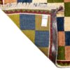 Persian Gabbeh Wool Rug Handwoven in Fars Checkered