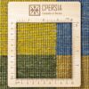 Persian Gabbeh Wool Rug Handwoven in Fars Checkered