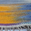 Persian Wool Kilim Rug Handwoven in Lorestan Striped Orange