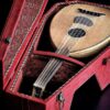 Persian Oud Hard Case Luxurious Handmade with Natural Leather Covering