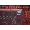 Vintage Persian Hand-Knotted Patchwork Carpet Tribal Red
