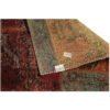 Vintage Persian Hand-Knotted Patchwork Carpet Red