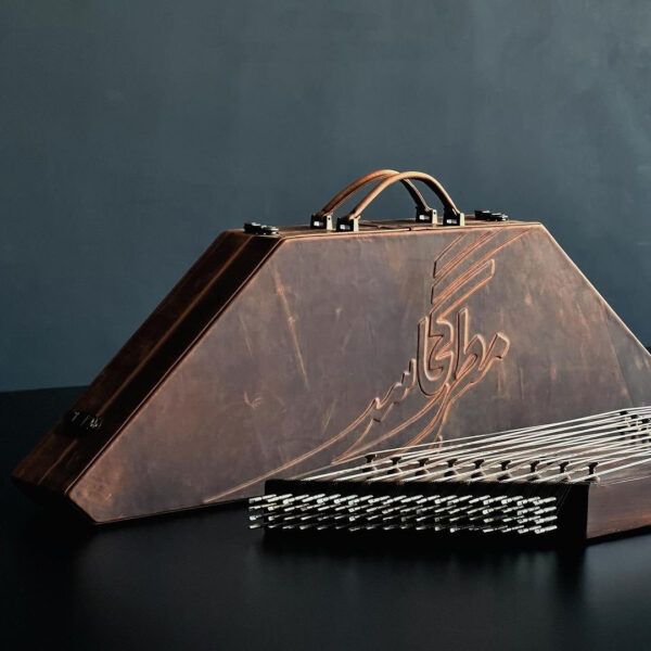 Persian Santur Hard Case Luxurious Handmade from Wood & Leather