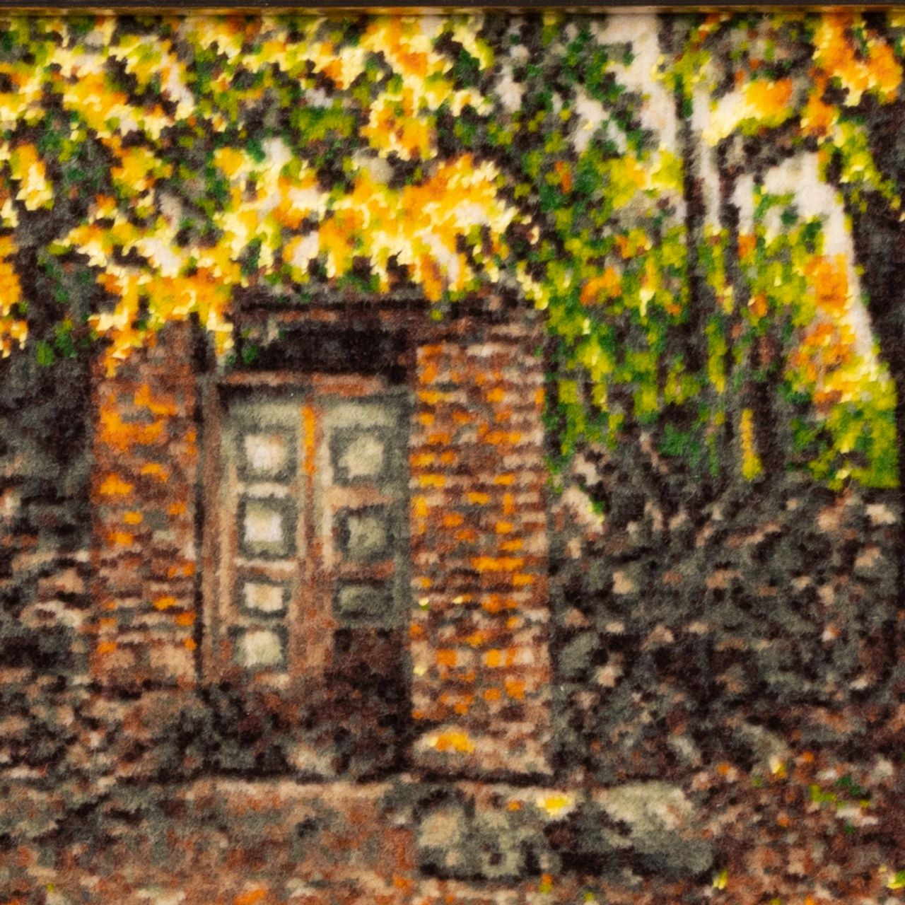 Hand-Knotted Persian Pictorial Rug Depicting Garden