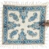 Persian Tablecloth: Isfahan's Traditional Kalamkari Block Print Blue